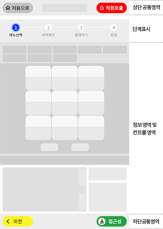 화면 레이아웃 권장사항