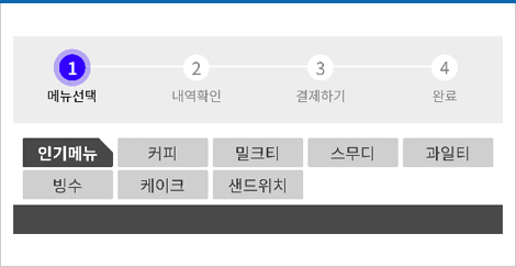 색은 강조용으로 사용하고 패턴과 함께 제공해야 한다 의 권장 사례 예시이미지