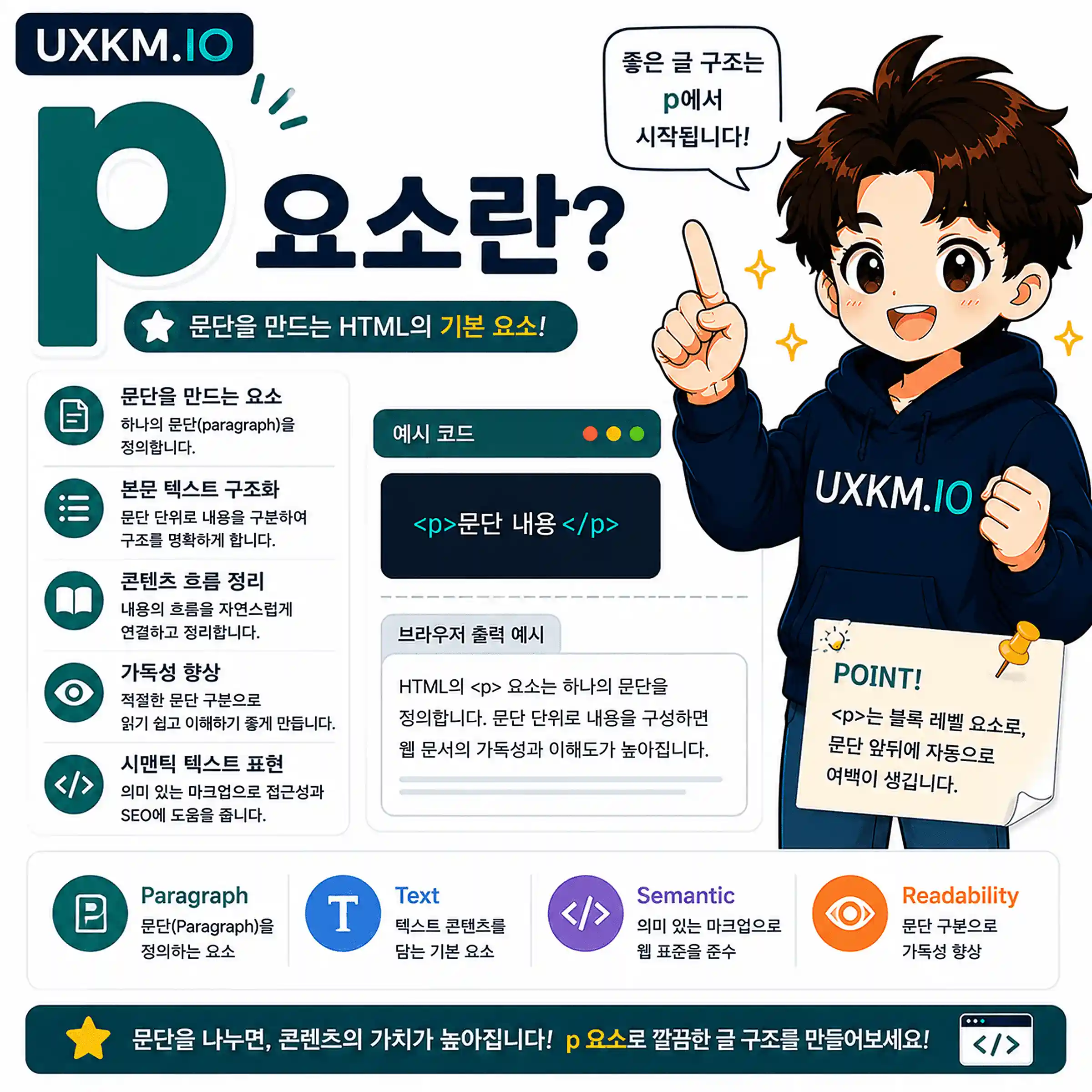 p 요소