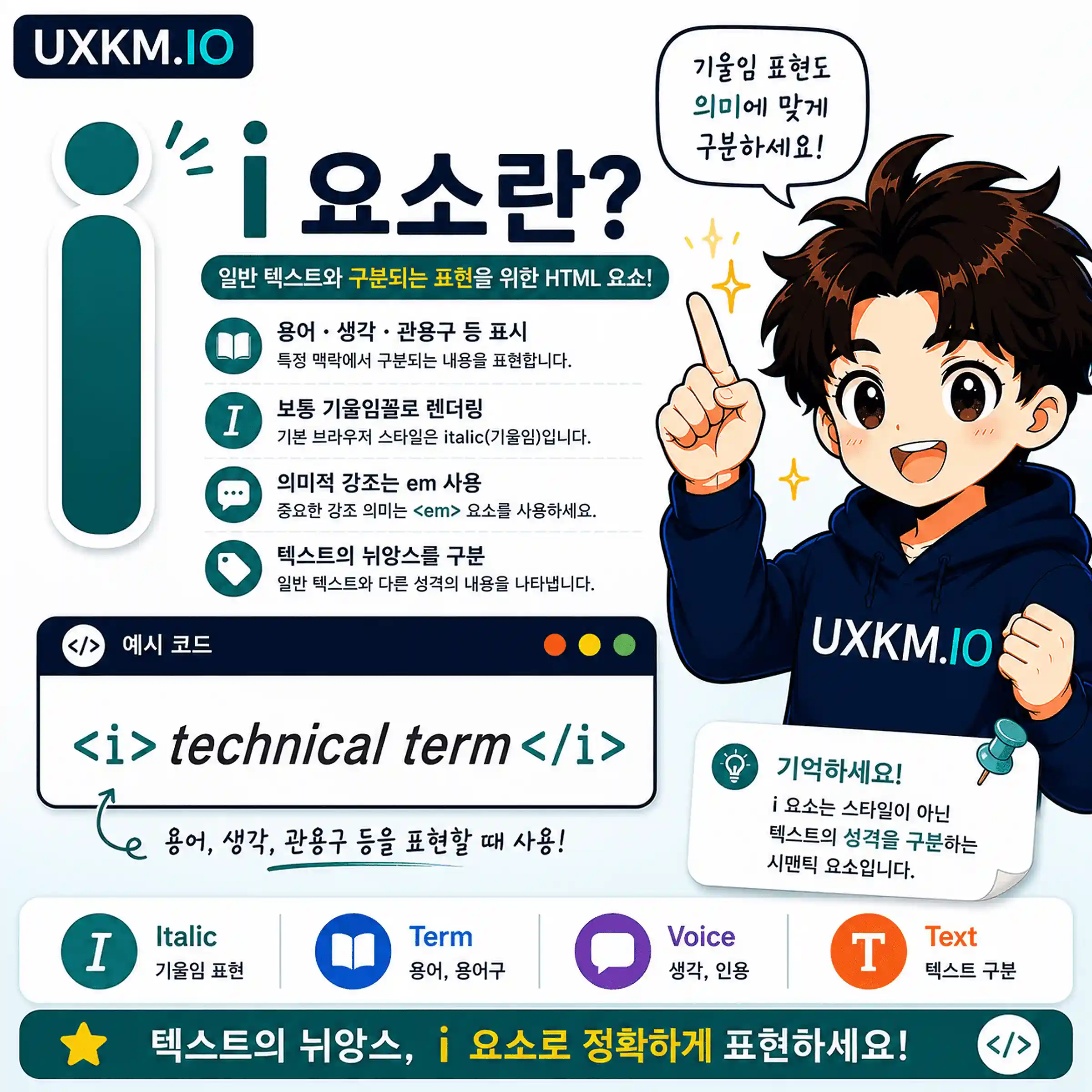 i 요소