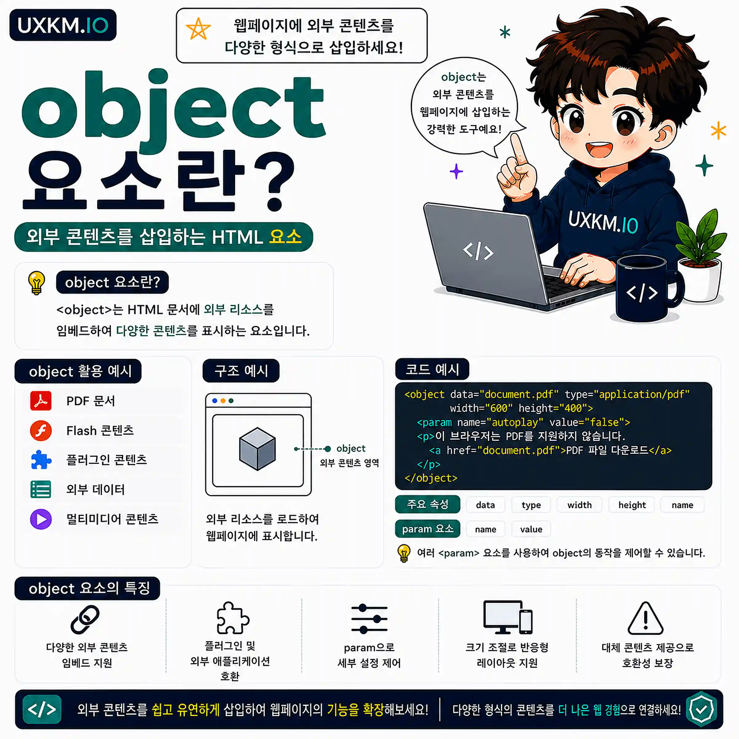object 요소