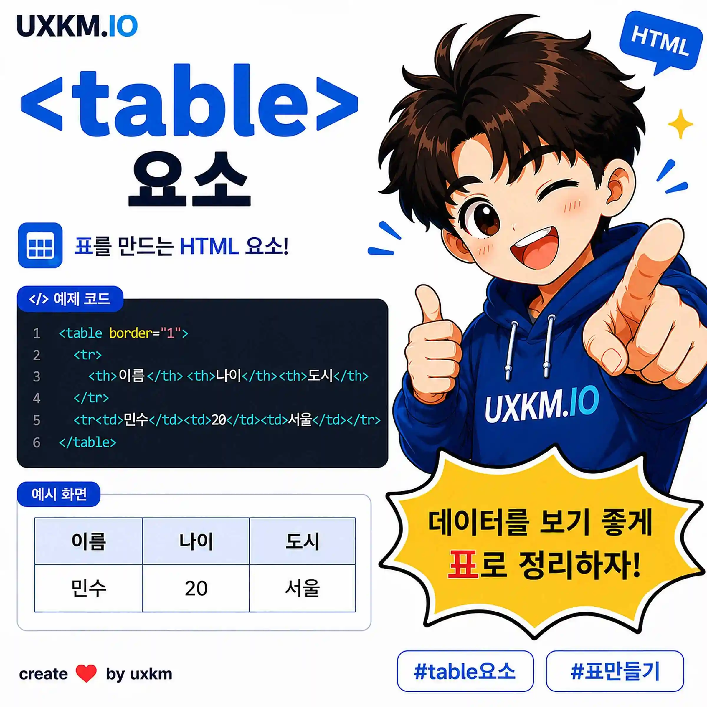 table 요소