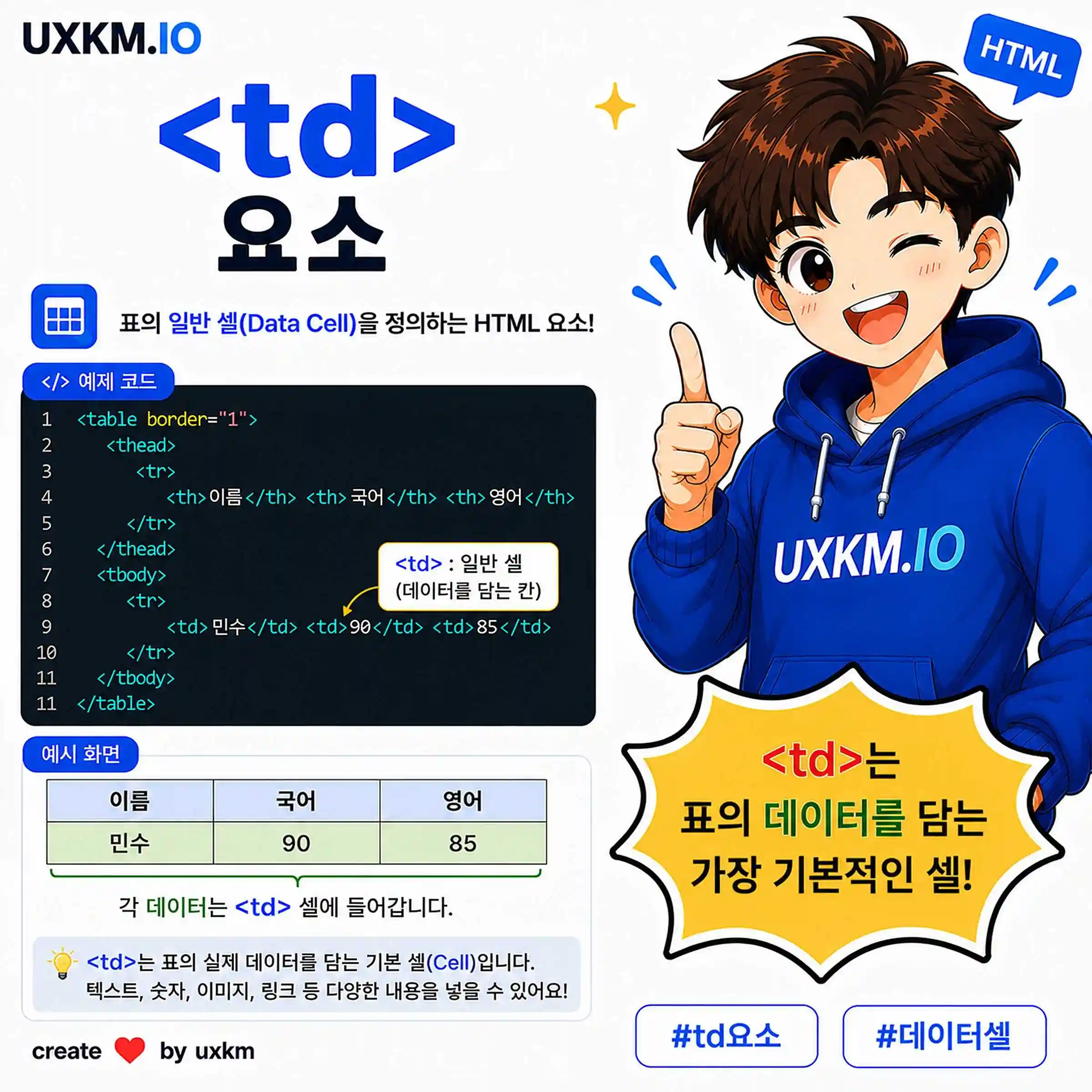 td 요소
