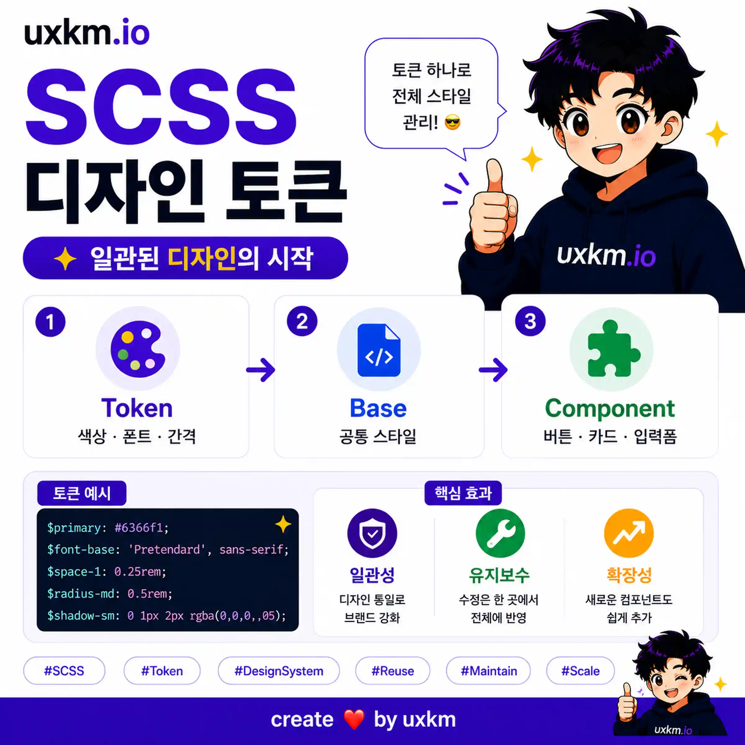 디자인 토큰과 기본 스타일