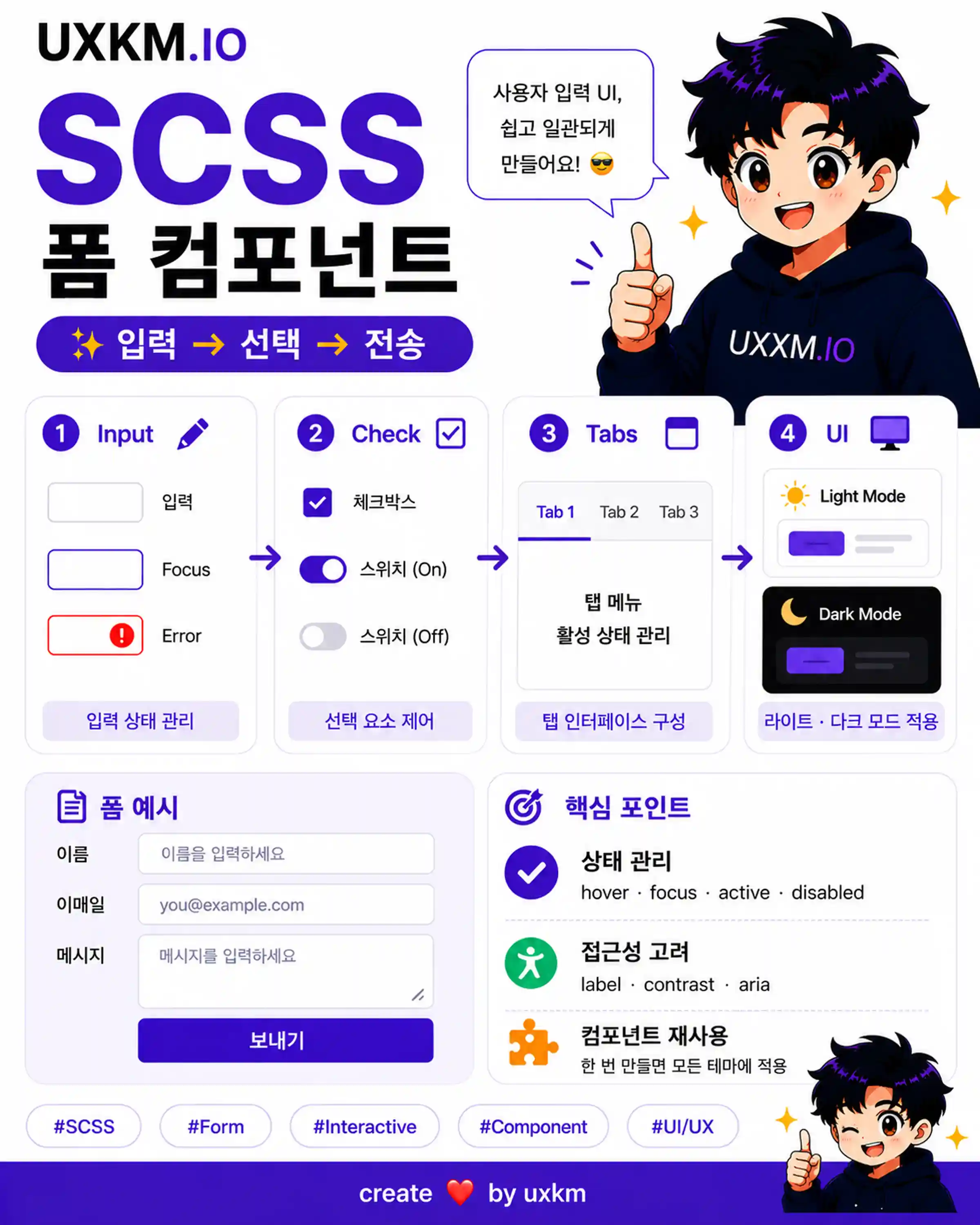 폼 컴포넌트 상태 관리